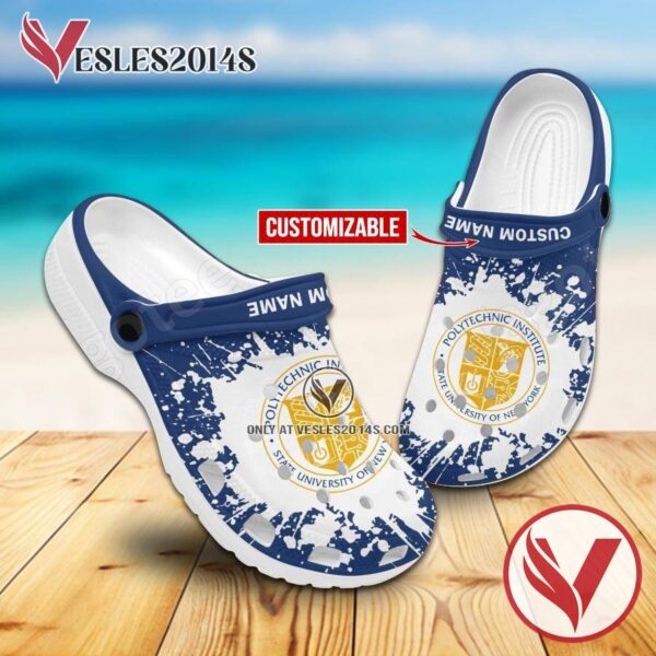 SUNY Polytechnic Institute Clog Unisex Crocs, Unique Footwear For Fans - Vesles2014S