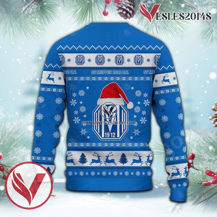 SV Meppen Sport Ugly Christmas Sweater, Unique Gifts For Fans - Vesles2014aS 3