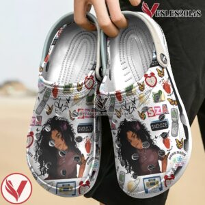 SZA Music Crocs Crocband Clogs Shoes, Unique Gifts For Fans Style 3 - Vesles2014S 3