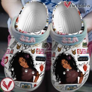 SZA Music Crocs Crocband Clogs Shoes, Unique Gifts For Fans Style 3 - Vesles2014S