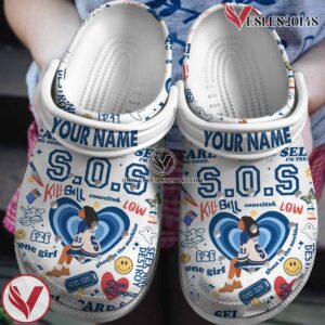 SZA Singer Music Crocs Crocband Clogs Shoes, Unique Gifts For Fans - Vesles2014S