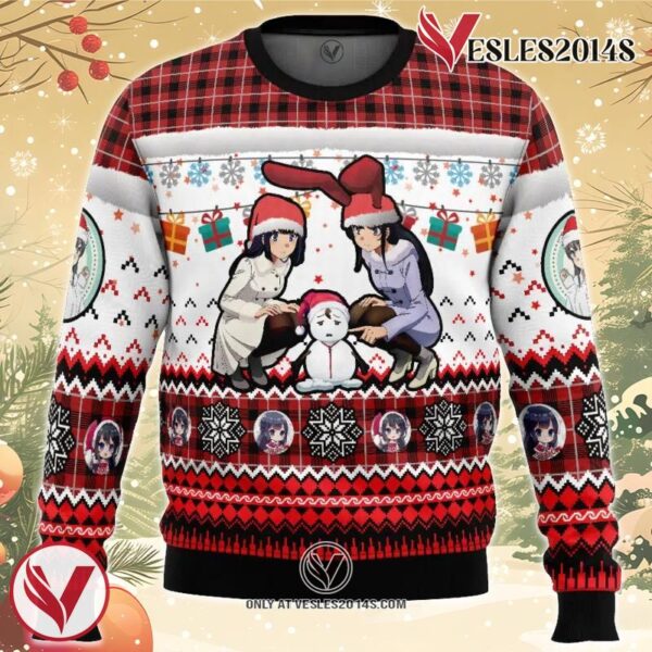 Sad Snowman Rascal Does Not Dream of Bunny Girl Senpai Ugly Christmas Sweater, Unique Christmas Gift For Fans - Vesles2014S