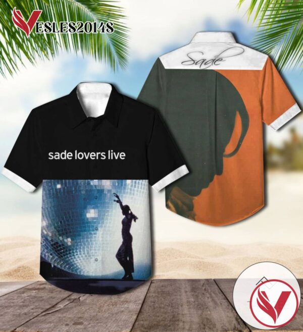 Sade Lovers Live Album Cover Hawaiian Shirt, Best Gift For Music Lovers Vesles2014S