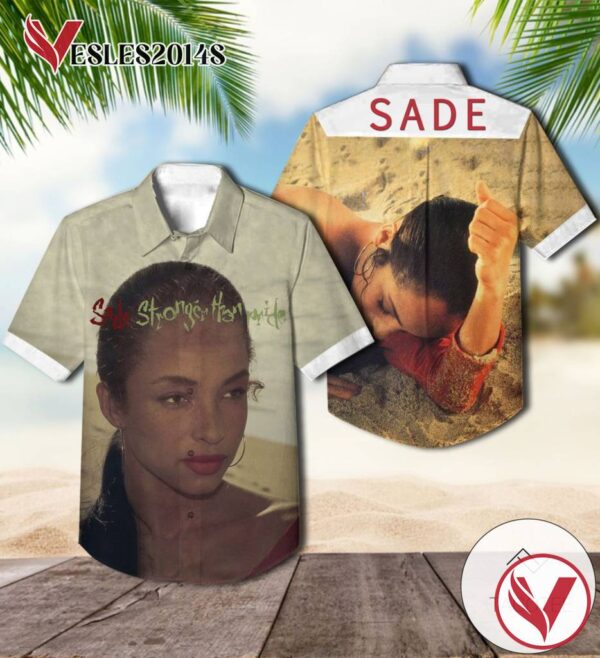 Sade Stronger Than Pride Album Cover Hawaiian Shirt, Best Gift For Music Lovers Vesles2014S