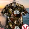 Safari Monkey Tropical Leaves Black Hawaiian Shirt, Unique Gifts For Friends - Vesles2014S 1