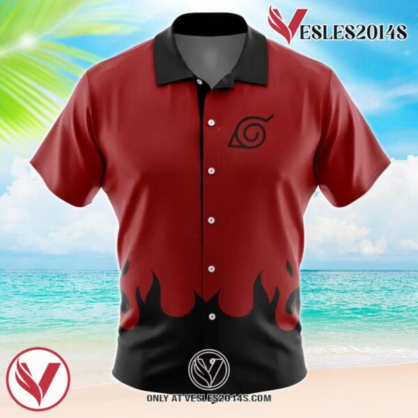 Sage Mode Naruto Hawaiian Button Up Shirt, Perfect Gifts For Anime Lovers - Vesles2014S