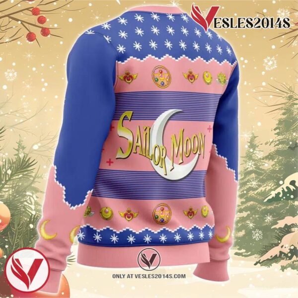 Sailor Moon Ugly Christmas Sweater, Unique Christmas Gift For Fans - Vesles2014S 2