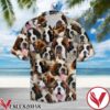 Saint Bernard Summer Vacation Hawaiian Shirt, Unique Gifts For Friends - Vesles2014S 1