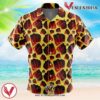 Saitama Fist One Punch Man Hawaiian Button Up Shirt, Perfect Gifts For Anime Lovers - Vesles2014S