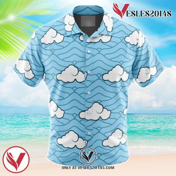 Sakonji Urokodaki Demon Slayer Hawaiian Button Up Shirt, Perfect Gifts For Anime Lovers - Vesles2014S