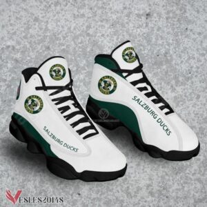 Salzburg Ducks Logo Air Jordan 13 Shoes, Best Sneaker Gifts For Fans - Vesles2014s 1