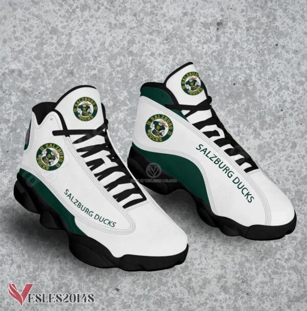 Salzburg Ducks Logo Air Jordan 13 Shoes, Best Sneaker Gifts For Fans - Vesles2014s 1
