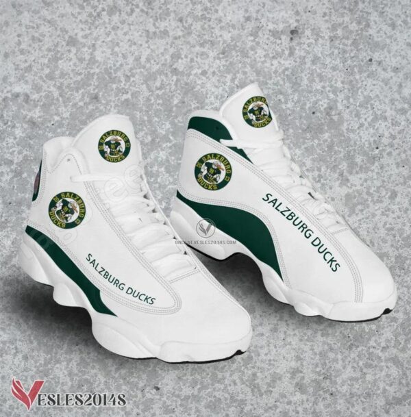 Salzburg Ducks Logo Air Jordan 13 Shoes, Best Sneaker Gifts For Fans - Vesles2014s
