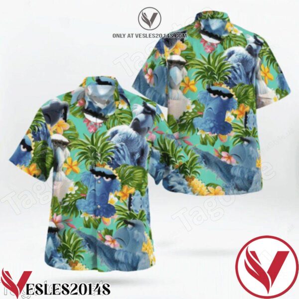 Sam The Eagle The Muppet Show Hawaiian Shirt And Short, Unique Gifts For Friends - Vesles2014S 1