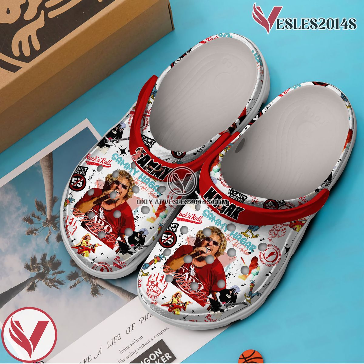 Sammy Hagar Music Crocs Crocband Clogs Shoes, Unique Gifts For Fans - Vesles2014S 2