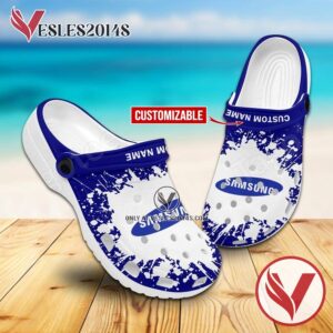 Samsung SDI Logo Crocs Shoes For Men And Women, Unique Clogs Shoes For Fans - Vesles2014S