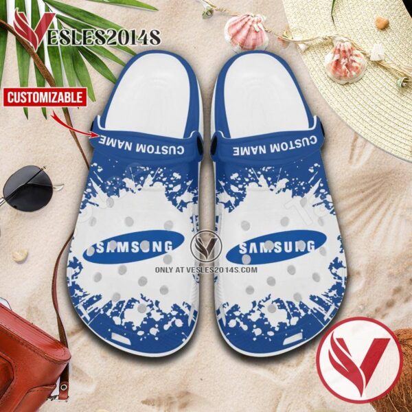 Samsung SDS Logo Crocs Shoes For Men And Women, Unique Clogs Shoes For Fans - Vesles2014S 1
