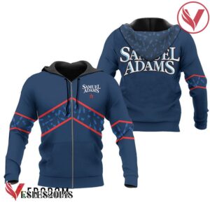 Samuel Adams Beer Blue Wine Pattern Hoodie & Zip Hoodie - Vesles2014S 1