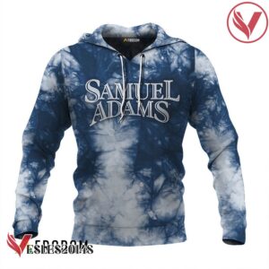 Samuel Adams Blue Tie-dye Hoodie & Zip Hoodie - Vesles2014S 1
