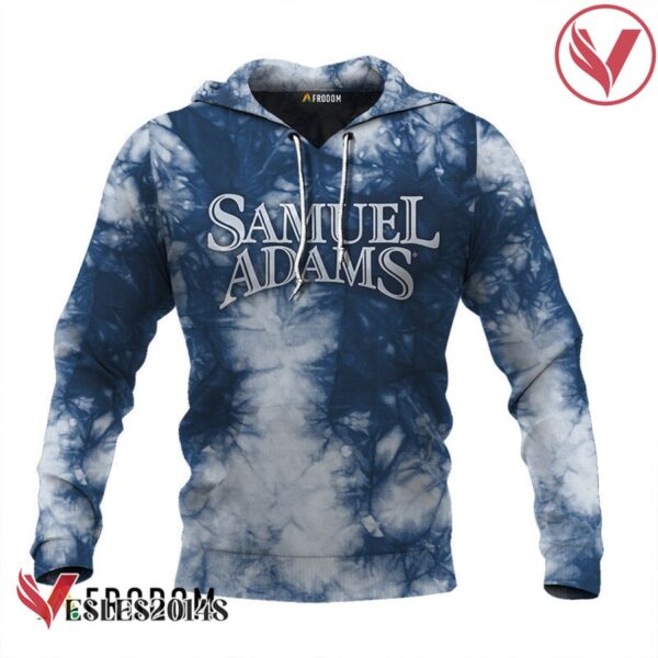 Samuel Adams Blue Tie-dye Hoodie & Zip Hoodie - Vesles2014S 1