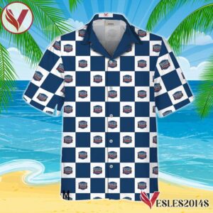 Samuel Adams Checkerboard Hawaiian Shirt, Best Summer Gifts For Fans - Vesles2014S 1