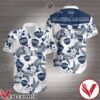 Samuel Adams Navy Tropical Floral White Hawaiian Shirt, Unique Gifts For Friends - Vesles2014S 1