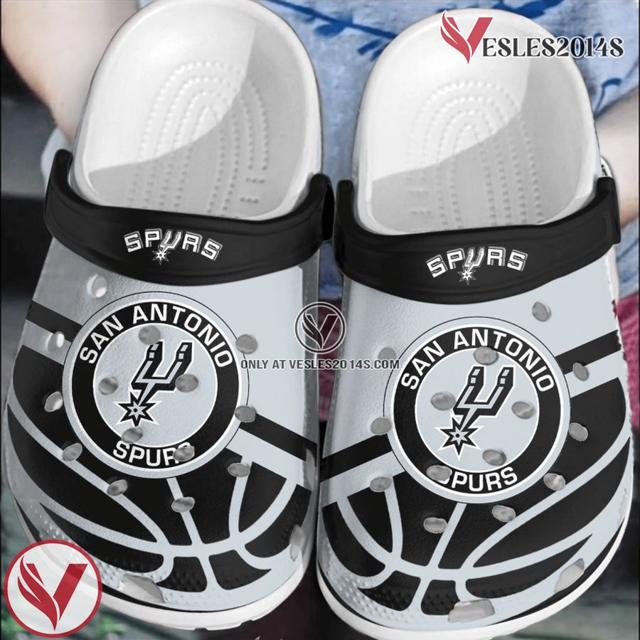 San Antonio Spurs Basketball Crocband Comfortable Clogs Crocs Shoes For Men Women, Unique Gift From Vesles2014S