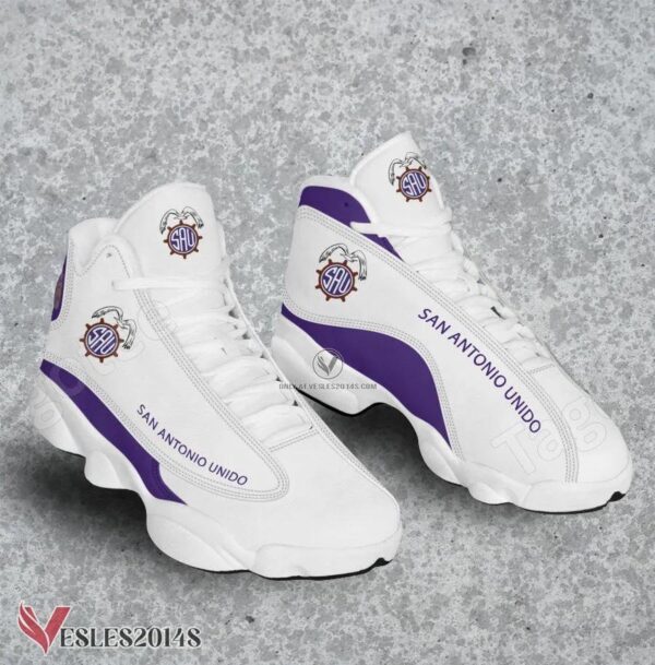 San Antonio Unido Logo Air Jordan 13 Shoes, Best Sneaker Gifts For Fans - Vesles2014s