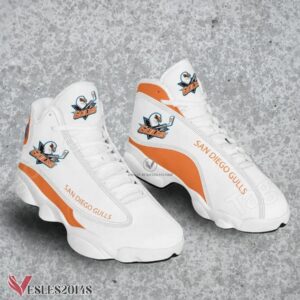 San Diego Gulls Club Air Jordan 13 Shoes, Best Sneaker Gifts For Fans - Vesles2014s