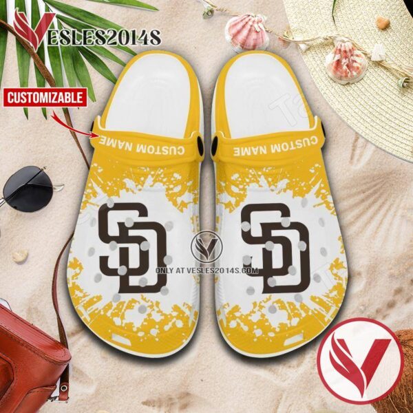 San Diego Padres Custom Crocs Shoes For Men And Women, Unique Clogs Shoes For Fans - Vesles2014S 1