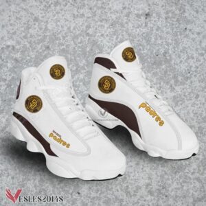 San Diego Padres Logo Air Jordan 13 Shoes, Best Sneaker Gifts For Fans - Vesles2014s