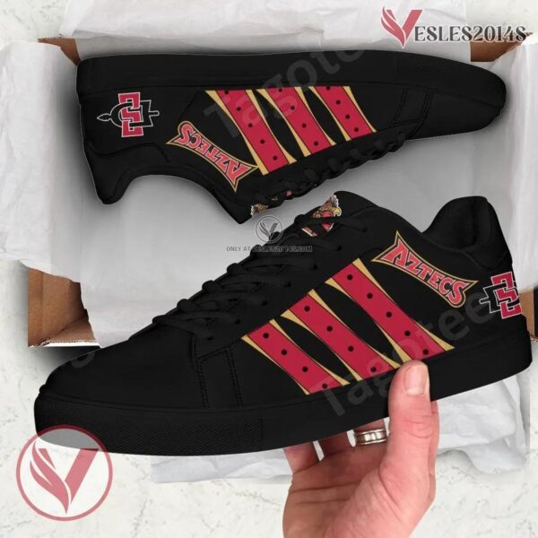 San Diego State Aztecs Print Stan Smith Shoes, Best Sneaker For Fans - Vesles2014s