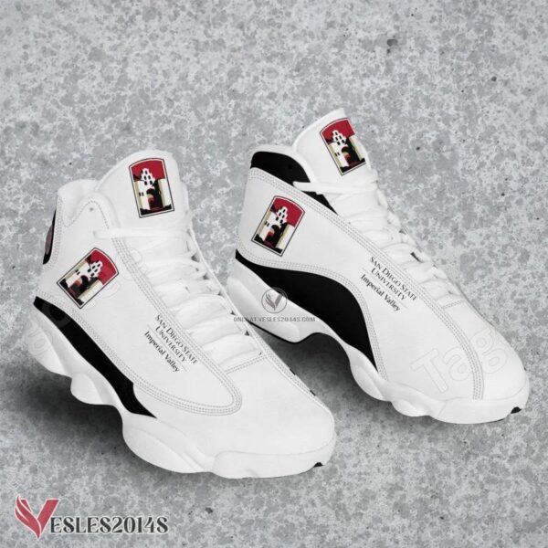 San Diego State University-Imperial Valley Campus Air Jordan 13 Shoes, Best Sneaker Gifts For Fans - Vesles2014s 1