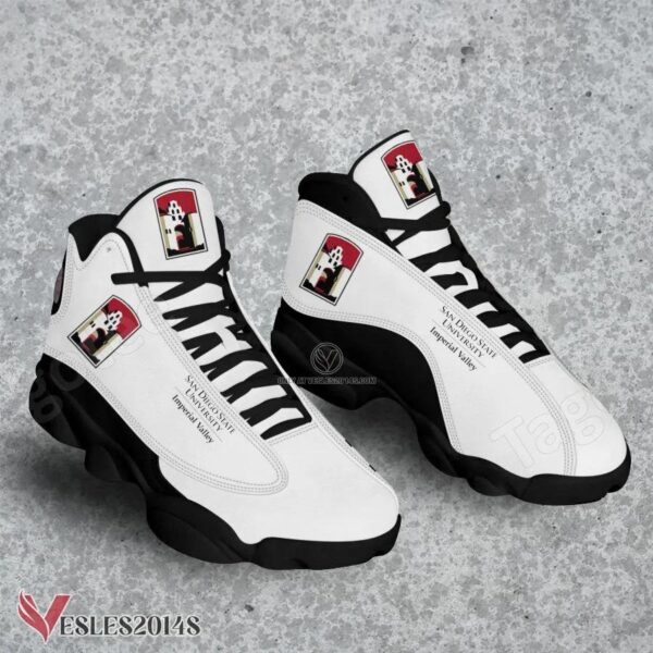 San Diego State University-Imperial Valley Campus Air Jordan 13 Shoes, Best Sneaker Gifts For Fans - Vesles2014s