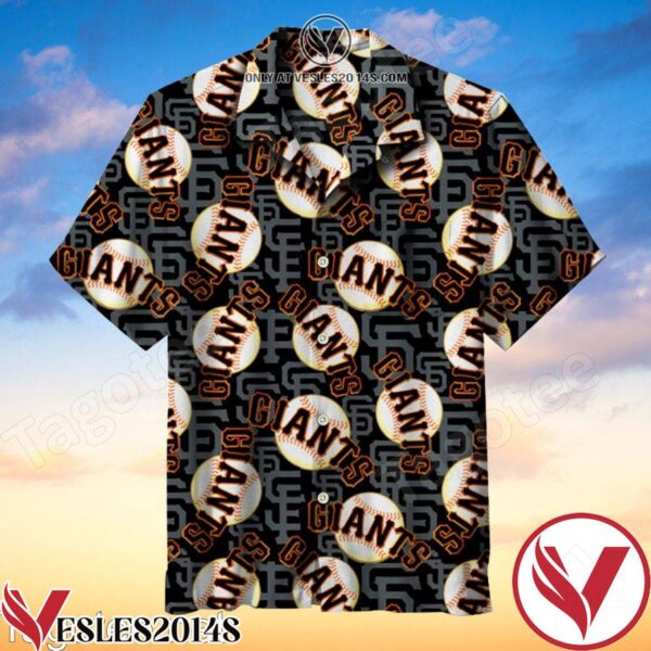 San Francisco Giants Sf Baseball Logo Hawaiian Shirt, Unique Gifts For Friends - Vesles2014S 1