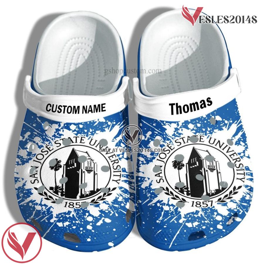 San Jos State University Graduation Gifts Croc Shoes Customize- Admission Gift Shoes, Unique Gift From Vesles2014S