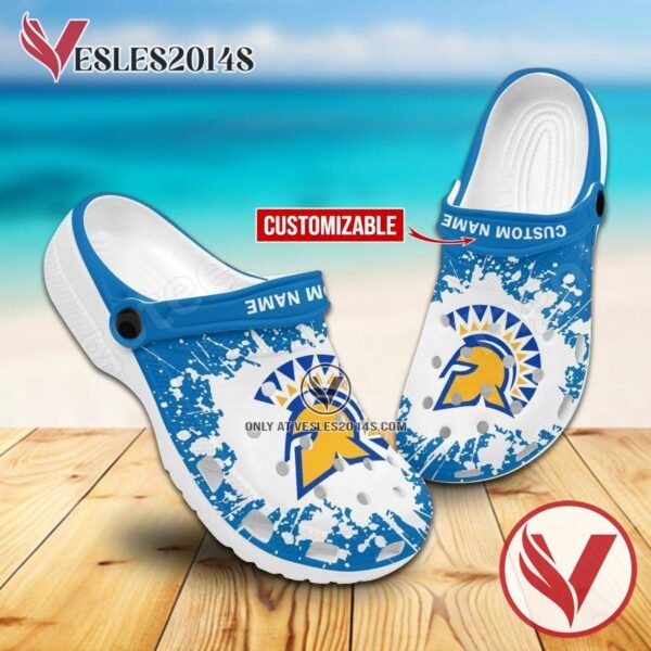 San José State University Crocs Classic Clogs, Unique Footwear For Fans - Vesles2014S