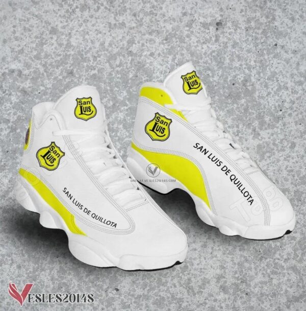 San Luis de Quillota Logo Air Jordan 13 Shoes, Best Sneaker Gifts For Fans - Vesles2014s