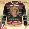 Sandwiches for Santa Bad Santa Ugly Christmas Sweater, Unique Christmas Gift For Fans - Vesles2014S