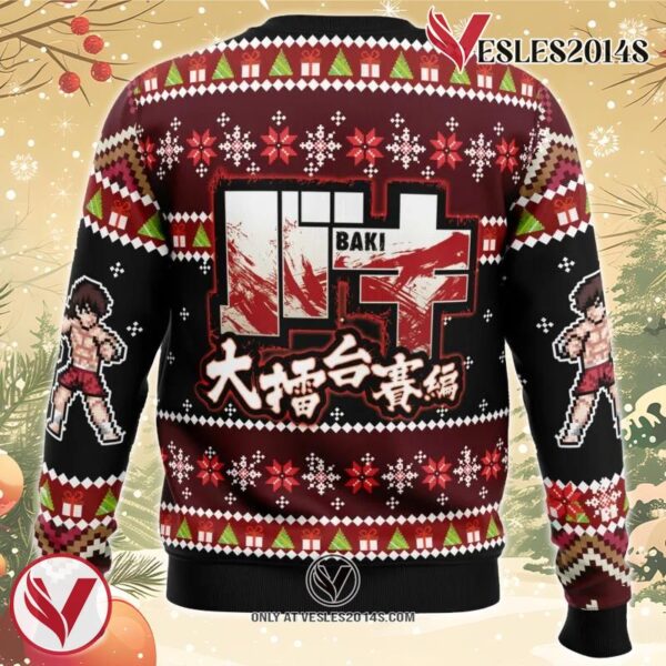 Santa Baki Ugly Christmas Sweater, Unique Christmas Gift For Fans - Vesles2014S 1