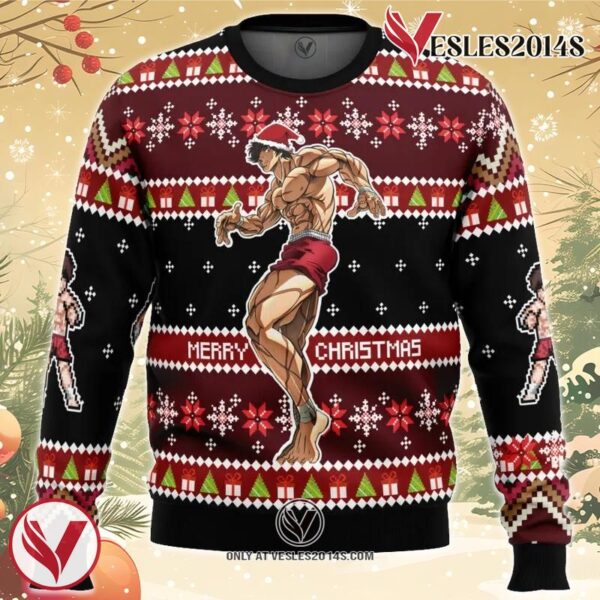 Santa Baki Ugly Christmas Sweater, Unique Christmas Gift For Fans - Vesles2014S