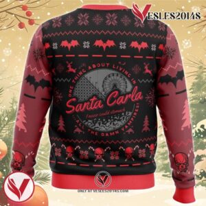 Santa Carla The Lost Boys Ugly Christmas Sweater, Unique Christmas Gift For Fans - Vesles2014S 1