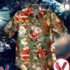 Santa Claus Happiness Is Being A Grandpa Hawaiian Shirt, Unique Gifts For Friends - Vesles2014S 1