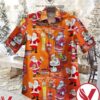 Santa Claus It The Most Wonderful Time For A Beer Budweiser Hawaiian Shirt, Unique Gifts For Friends - Vesles2014S 1