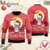 Santa Claus Sleigh Budweiser Ugly Sweater, Unique Winter Outfits For Fans - Vesles2014S  1