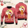 Santa Claus Sleigh Fireball Ugly Sweater, Unique Winter Outfits For Fans - Vesles2014S  1