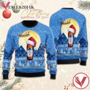 Santa Claus Sleigh Michelob ULTRA Ugly Sweater, Unique Winter Outfits For Fans - Vesles2014S  1