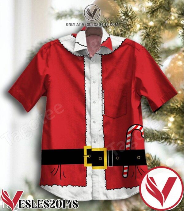Santa Claus Suit Christmas Hawaiian Shirt, Unique Gifts For Friends - Vesles2014S 1