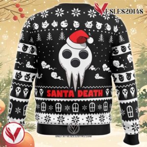 Santa Death Soul Eater Ugly Christmas Sweater, Unique Christmas Gift For Fans - Vesles2014S 1