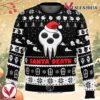 Santa Death Soul Eater Ugly Christmas Sweater, Unique Christmas Gift For Fans - Vesles2014S